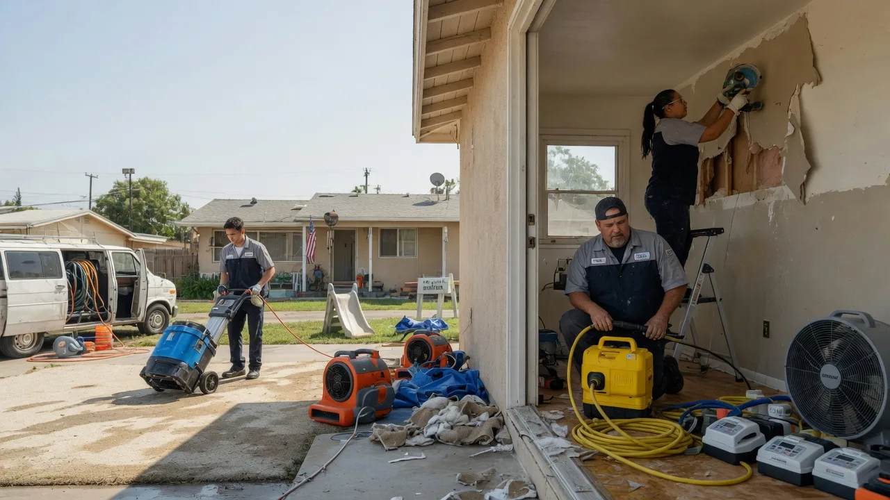 Water Damage Restoration in Preemption, IL near me